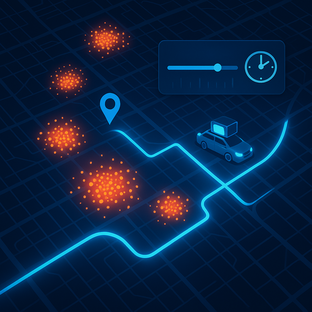 Custom Route Targeting by Tazama Media